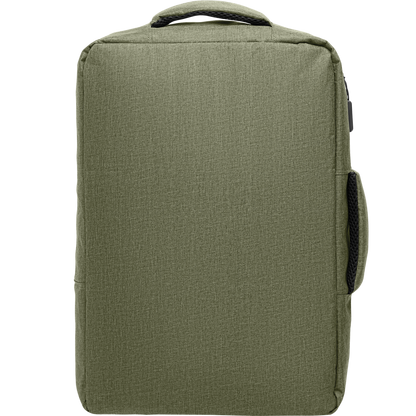 Slim Laptop Backpack_ARMY GREEN_front