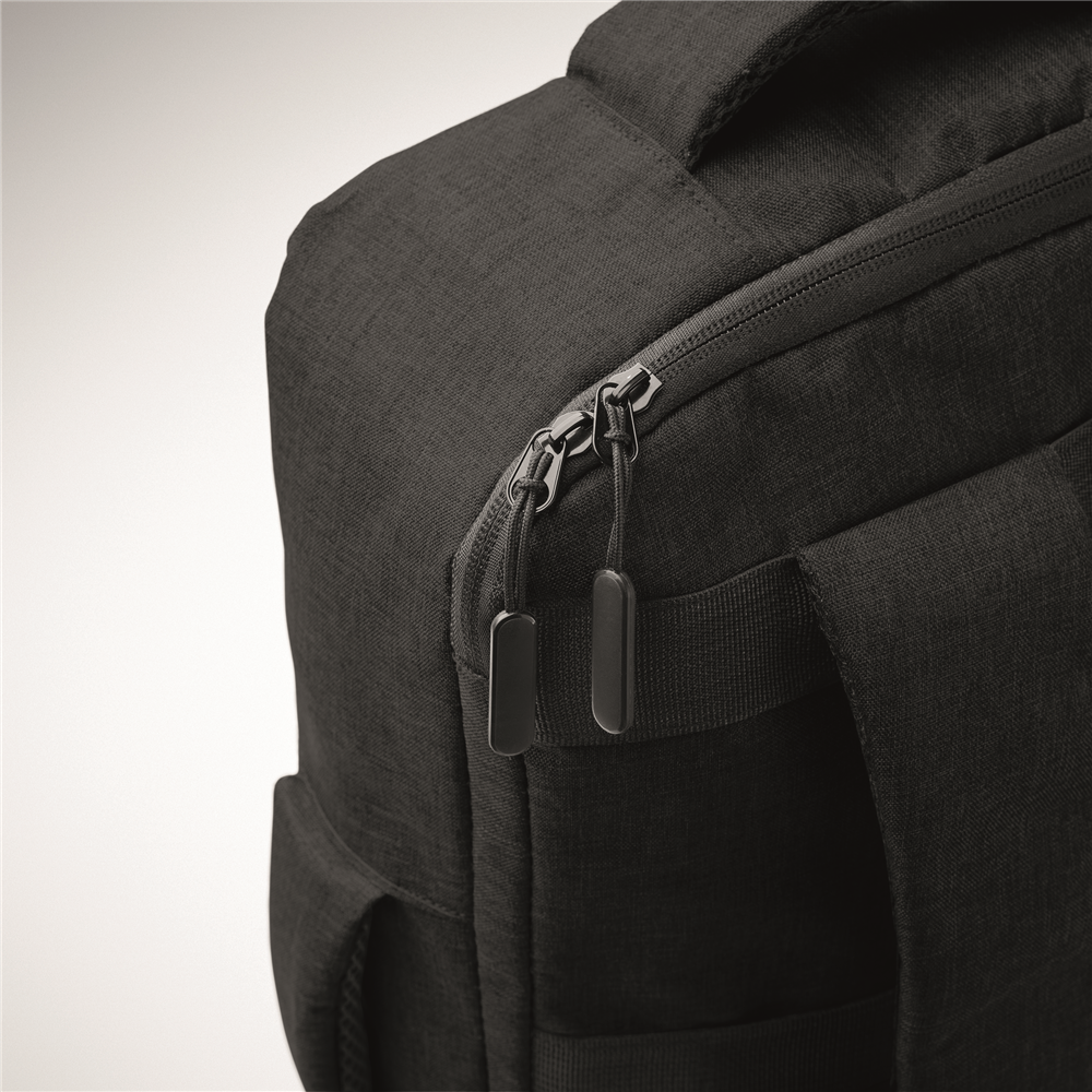 Slim Laptop Backpack_BLACK_DETAILEDIMAGE_back_1