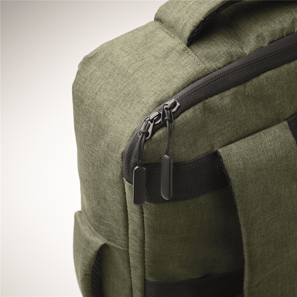 Slim Laptop Backpack_ARMY GREEN_DETAILEDIMAGE_back_2