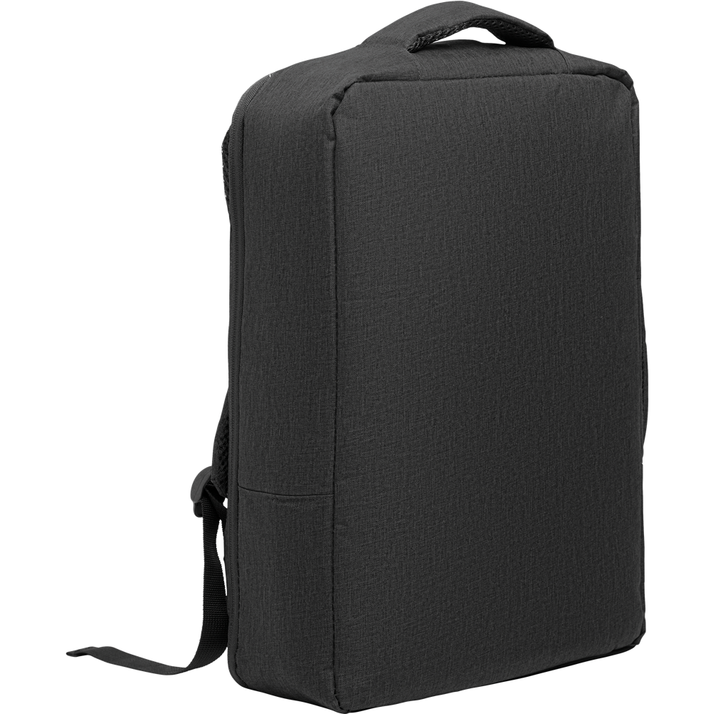 Slim Laptop Backpack_BLACK_DETAILEDIMAGE_front_1