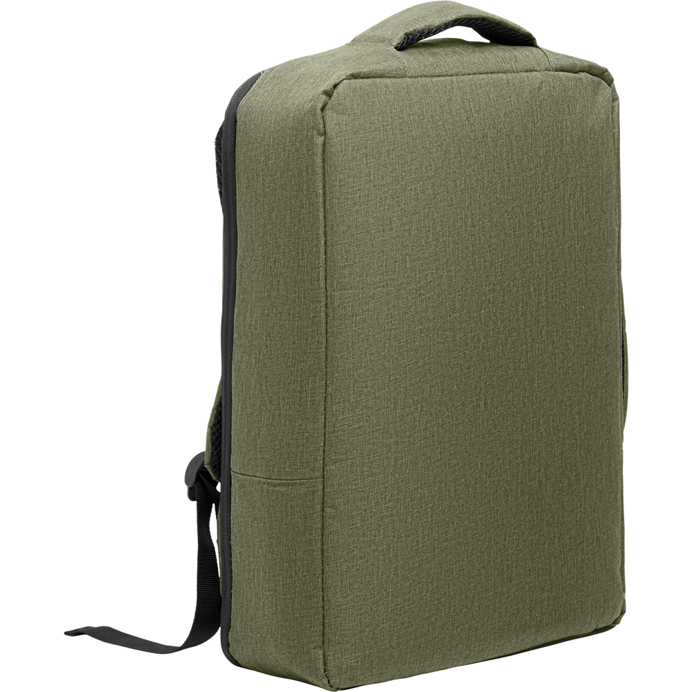 Slim Laptop Backpack_ARMY GREEN_DETAILEDIMAGE_front_1