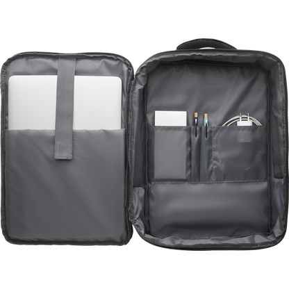Slim Laptop Backpack_BLACK_DETAILEDIMAGE_front_4