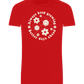 Keep Growing Design - Basic Unisex T-Shirt_RED_front