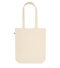 Premium organic canvas shopping bag_BEIGE_front