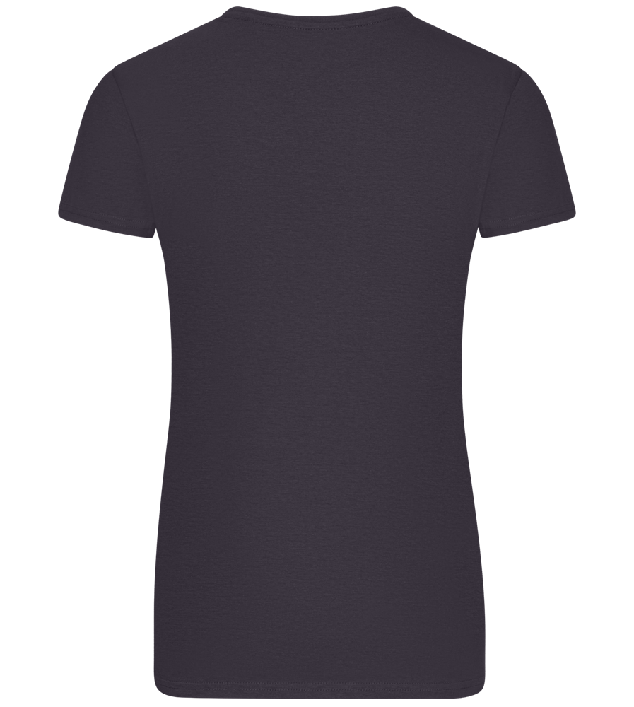 Let's Celebrate Our Graduate Design - Basic women's fitted t-shirt_MOUSE GREY_back
