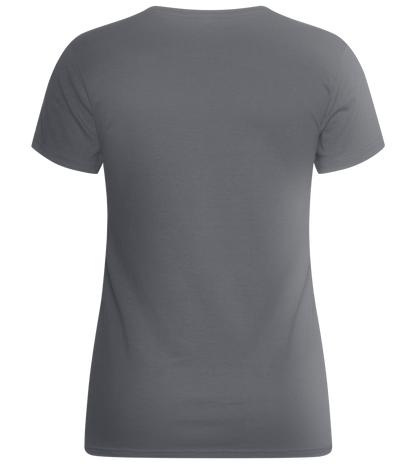 Let's Celebrate Our Graduate Design - Basic women's fitted t-shirt_MOUSE GREY_back