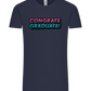 Congrats Graduate Design - Comfort Unisex T-Shirt_FRENCH NAVY_front
