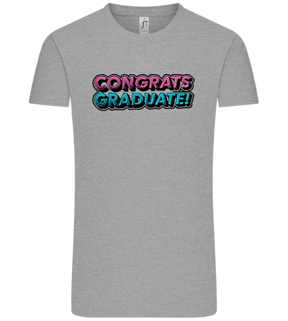 Congrats Graduate Design - Comfort Unisex T-Shirt_ORION GREY_front