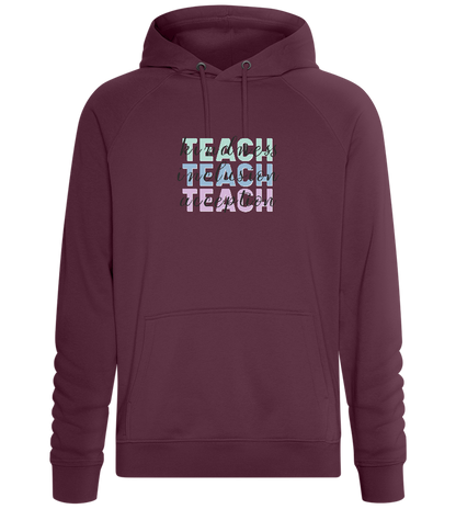 Kindness Inclusion Acception Design - Comfort unisex hoodie_BORDEAUX_front