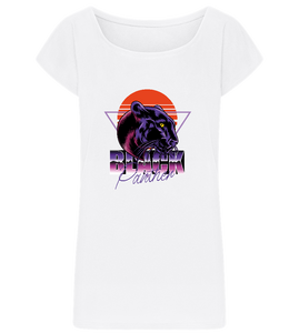 Retro Panther 4 Design - Comfort long t-shirt