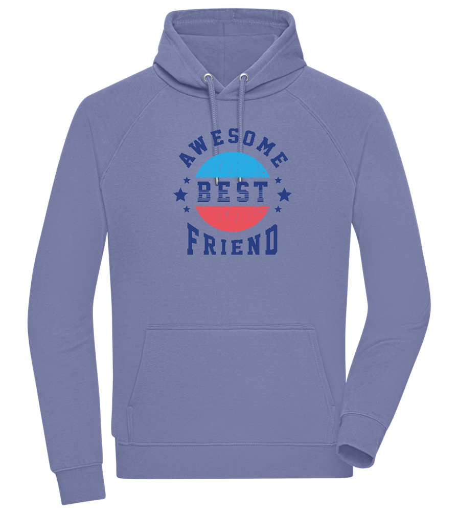 Awesome BFF Design - Comfort unisex hoodie_BLUE_front