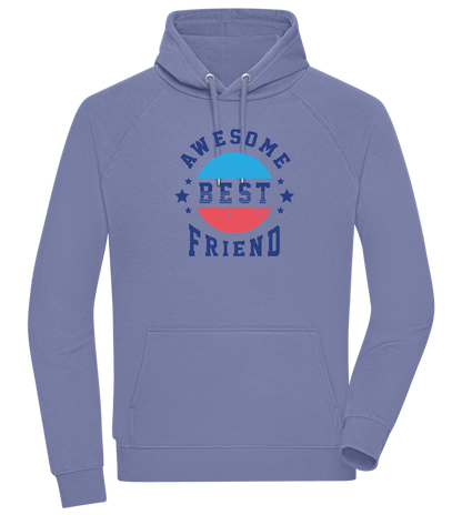 Awesome BFF Design - Comfort unisex hoodie_BLUE_front