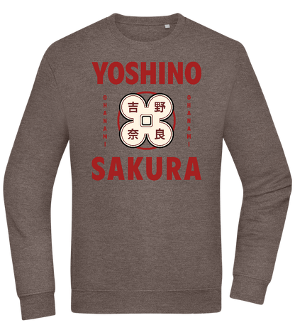 Yoshino Sakura Design - Comfort Essential Unisex Sweater_CHARCOAL CHIN_front