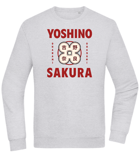 Yoshino Sakura Design - Comfort Essential Unisex Sweater_ORION GREY II_front