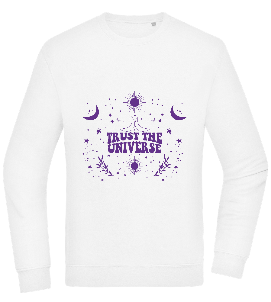 Universe Design - Comfort Essential Unisex Sweater_WHITE_front