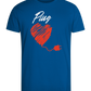 Plug Design - Comfort men's fitted t-shirt_ROYAL_front