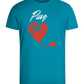 Plug Design - Comfort men's fitted t-shirt_TURQUOISE_front