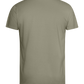 Plug Design - Comfort men's fitted t-shirt_KHAKI_back