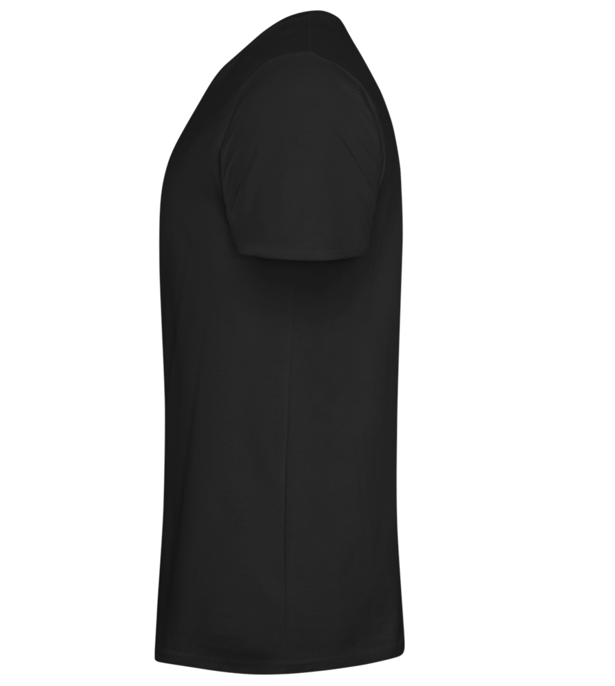 Taco Killer Design - Basic men's fitted t-shirt_DEEP BLACK_left