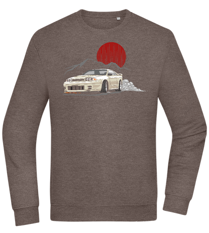 Skyline Car Design - Comfort Essential Unisex Sweater_CHARCOAL CHIN_front