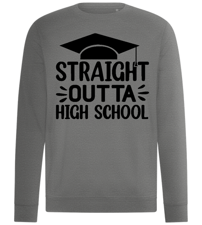 Outta High School Design - Comfort unisex sweater_ORION GREY II_front