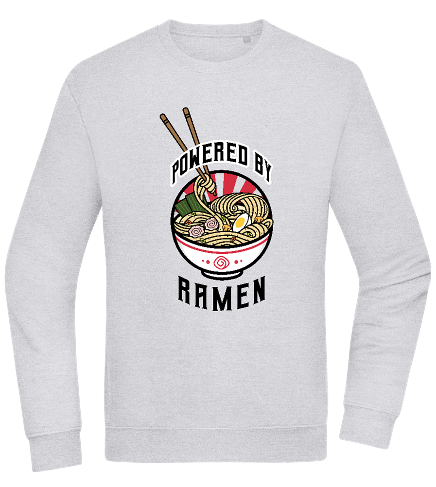 Powered by Ramen Design - Comfort Essential Unisex Sweater_ORION GREY II_front