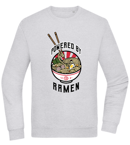 Powered by Ramen Design - Comfort Essential Unisex Sweater_ORION GREY II_front