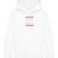 Big Bro Text Design - Comfort Kids Hoodie_WHITE_front