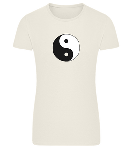 Yin Yang Design - Comfort women's fitted t-shirt