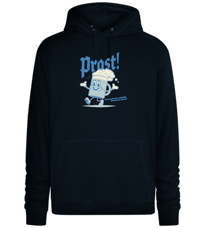 Prost Beer Design - Premium unisex hoodie_BLACK_front