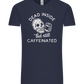 Dead Inside Caffeinated Design - Comfort Unisex T-Shirt_FRENCH NAVY_front