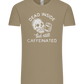 Dead Inside Caffeinated Design - Comfort Unisex T-Shirt_KHAKI_front