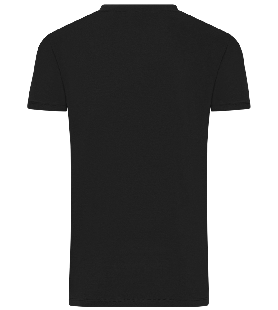 Big Bro Grunge Design - Comfort men's t-shirt_DEEP BLACK_back