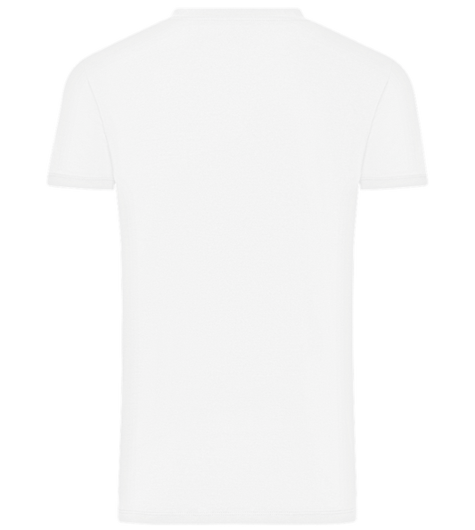 Big Bro Grunge Design - Comfort men's t-shirt_WHITE_back