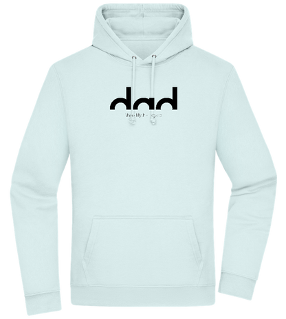 Dad Man Myth Legend Design - Premium Essential Unisex Hoodie_ARCTIC BLUE_front