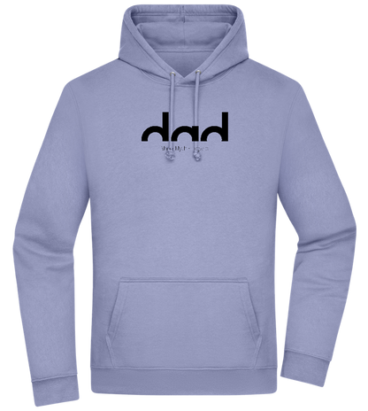 Dad Man Myth Legend Design - Premium Essential Unisex Hoodie_BLUE_front