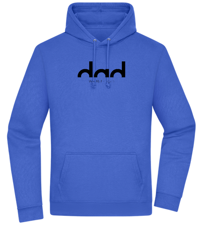 Dad Man Myth Legend Design - Premium Essential Unisex Hoodie_ROYAL_front