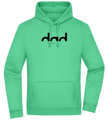 Dad Man Myth Legend Design - Premium Essential Unisex Hoodie_SPRING GREEN_front