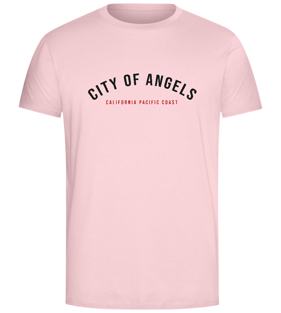 City Of Angels Quote Design - Comfort Unisex T-Shirt_CANDY PINK_front