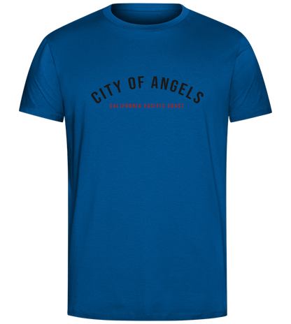 City Of Angels Quote Design - Comfort Unisex T-Shirt_ROYAL_front