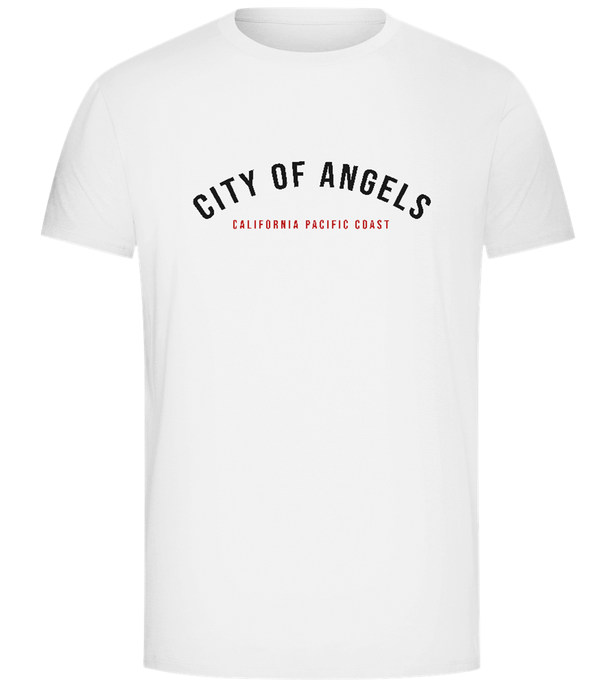 City Of Angels Quote Design - Comfort Unisex T-Shirt_WHITE_front