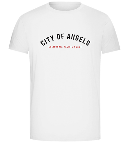 City Of Angels Quote Design - Comfort Unisex T-Shirt_WHITE_front