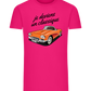 Becoming A Classic Design - Comfort men's fitted t-shirt_FUCHSIA_front