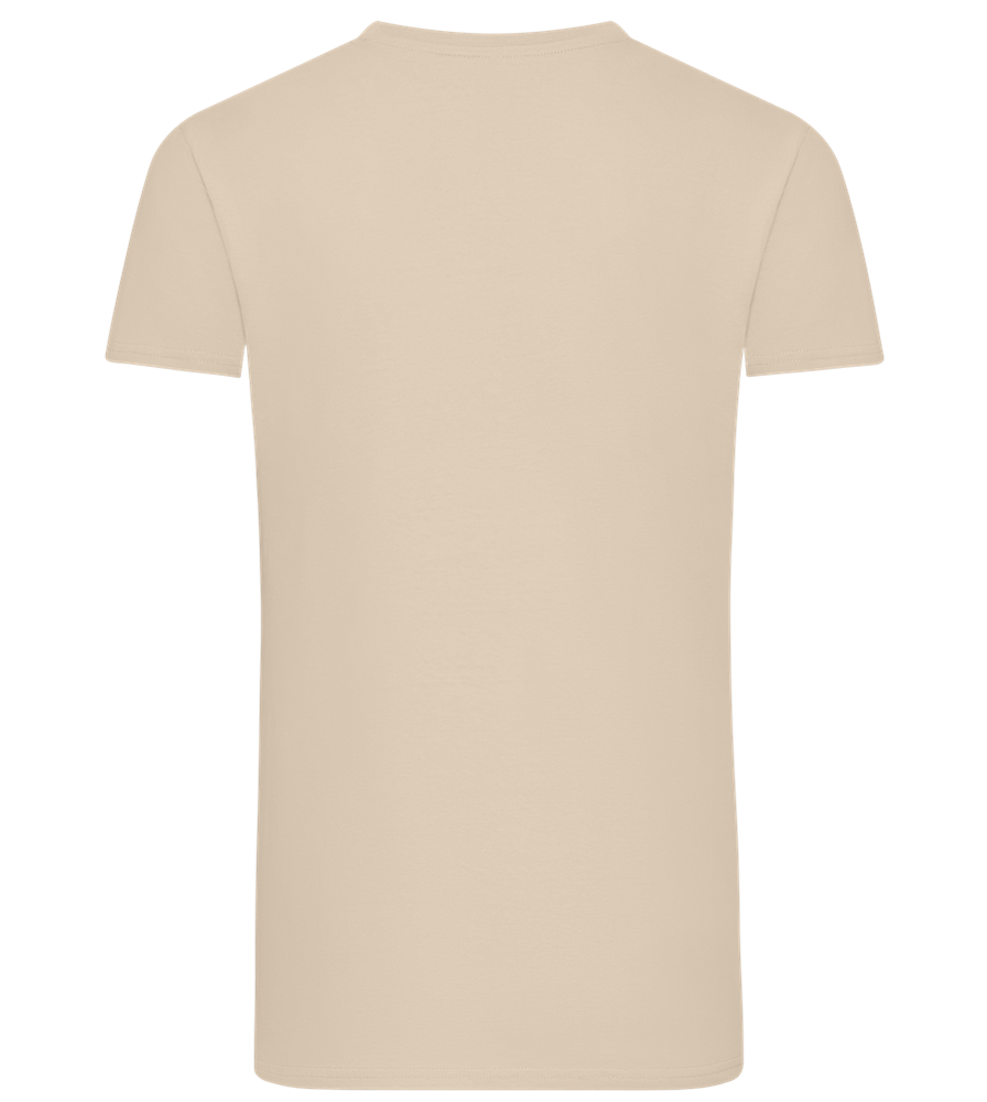 Becoming A Classic Design - Comfort men's fitted t-shirt_SILESTONE_back