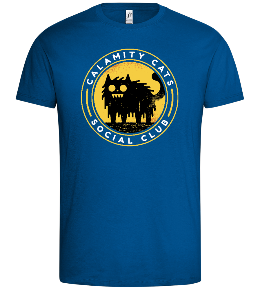 Calamity Cats Design - Premium men's t-shirt_ROYAL_front