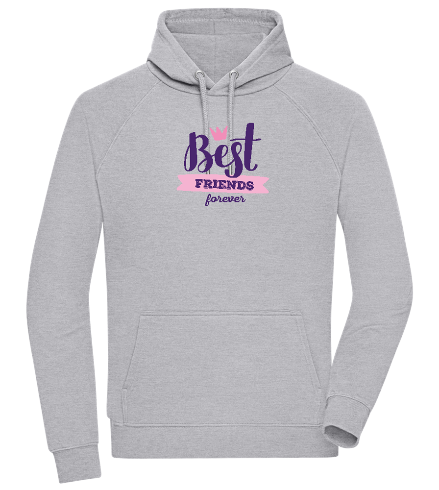 Best Friends Forever 1 Design - Comfort unisex hoodie_ORION GREY II_front