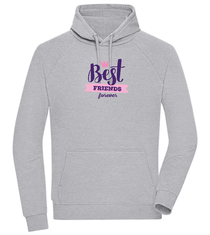 Best Friends Forever 1 Design - Comfort unisex hoodie_ORION GREY II_front