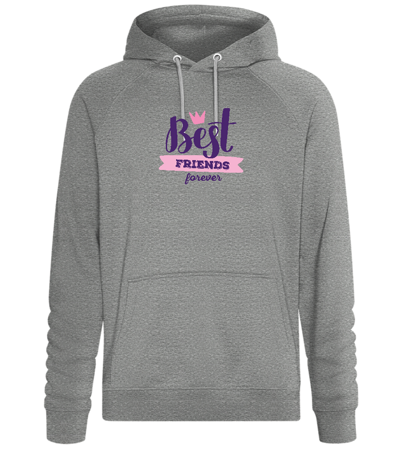 Best Friends Forever 1 Design - Comfort unisex hoodie_ORION GREY II_front