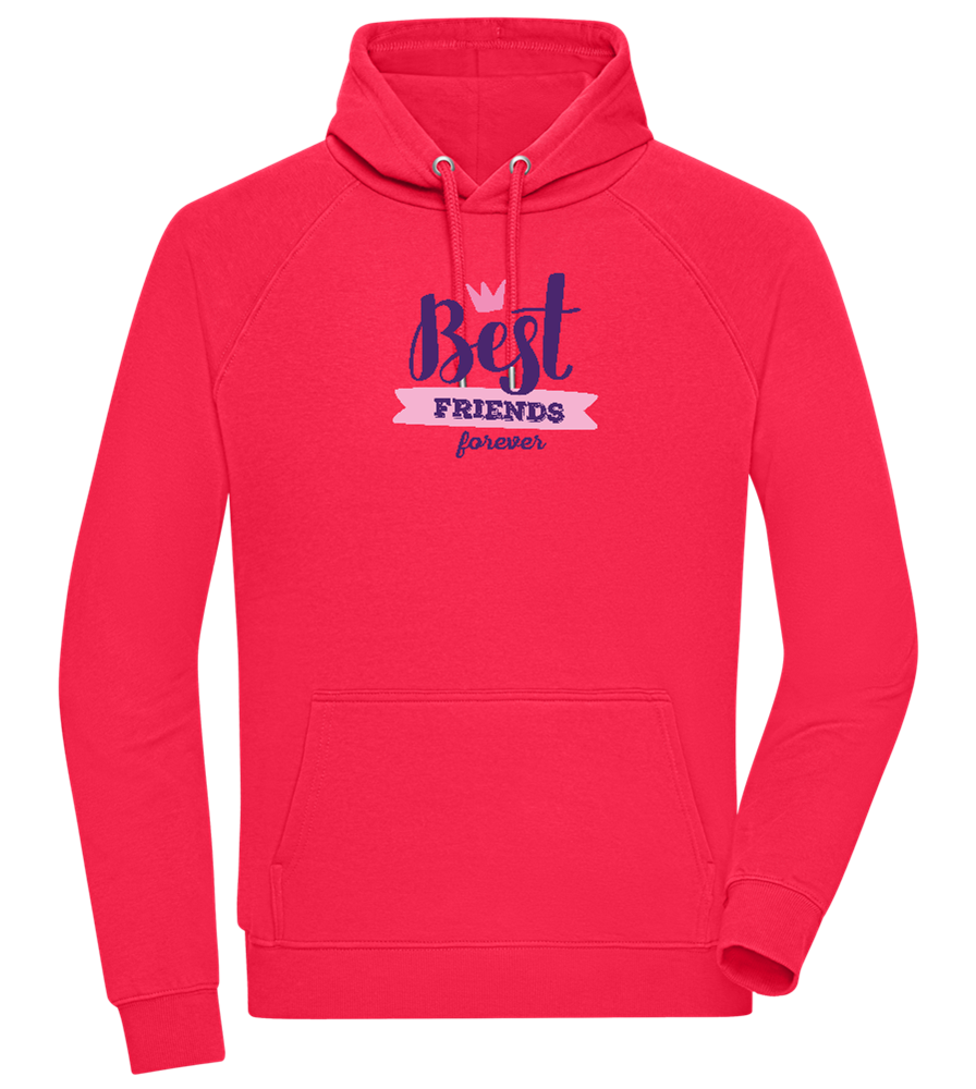 Best Friends Forever 1 Design - Comfort unisex hoodie_RED_front