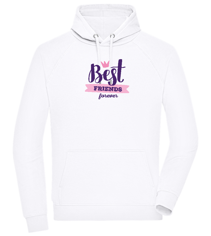 Best Friends Forever 1 Design - Comfort unisex hoodie_WHITE_front